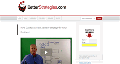 Desktop Screenshot of betterstrategies.com