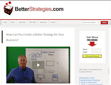 Tablet Screenshot of betterstrategies.com